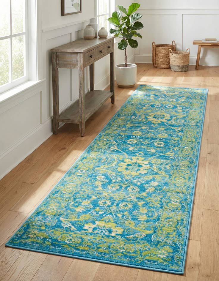 Detail image of 2' x 6' Ankara Runner Rug