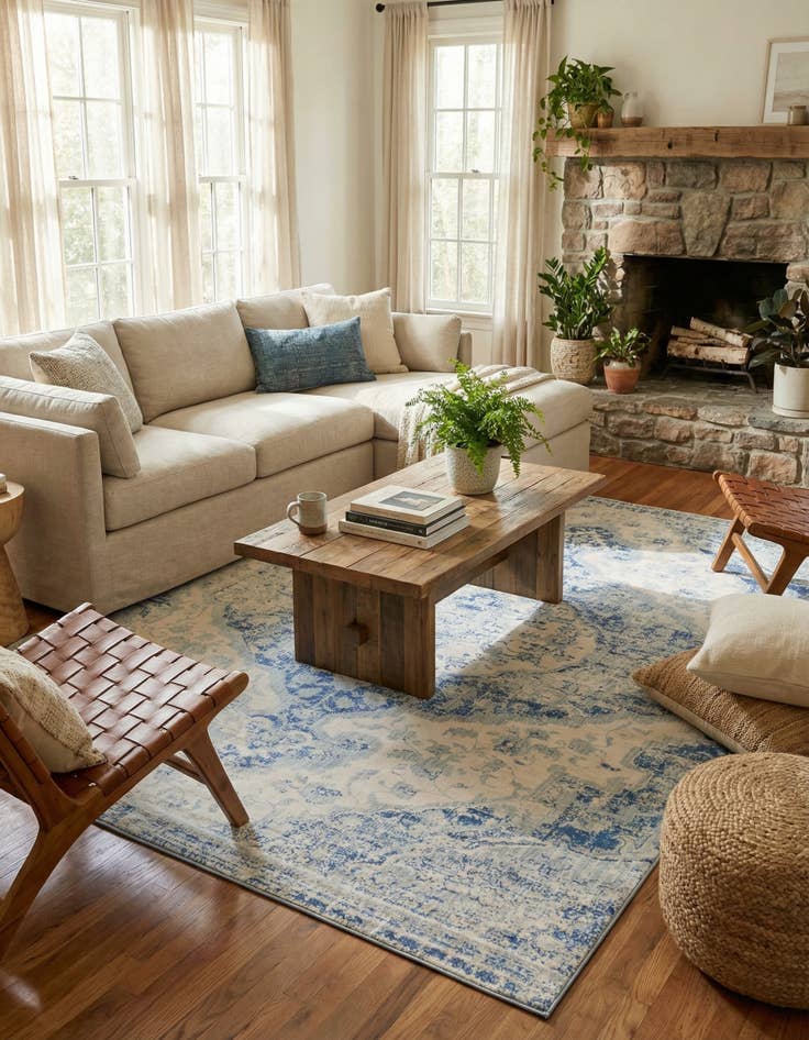 Detail image of 9' x 12' 2 Oxfordshire Rug