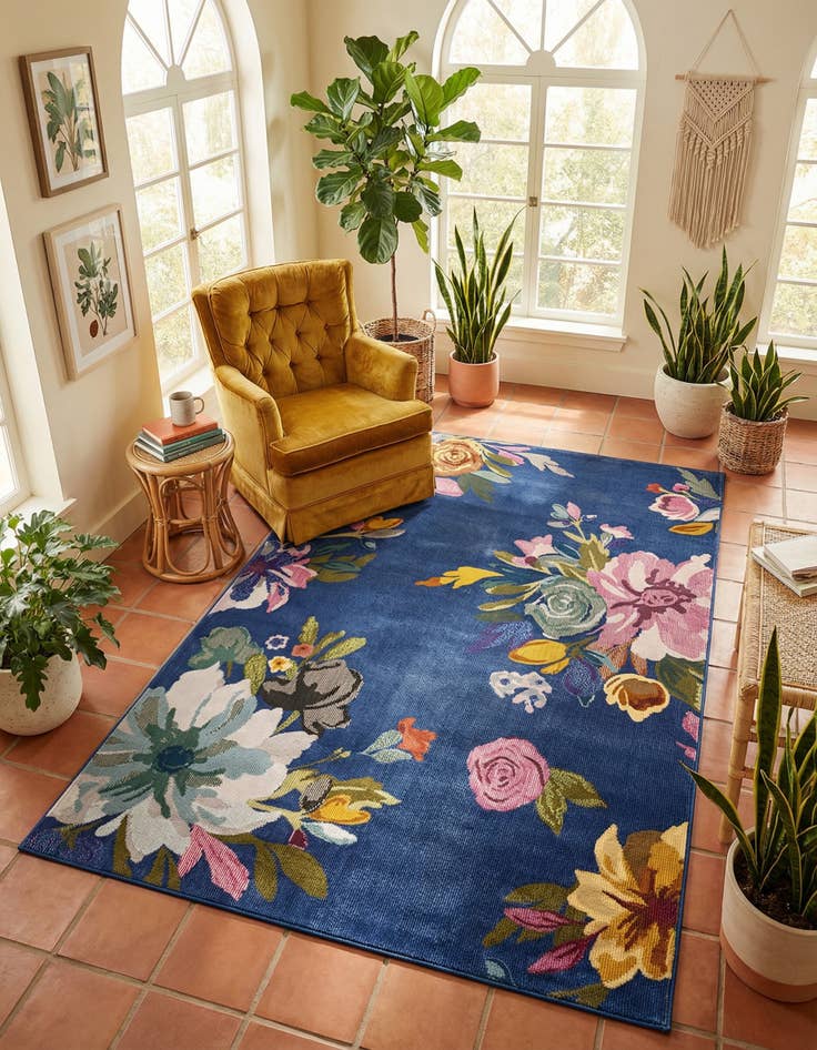 Detail image of 5' 3 x 7' 10 Blossom Rug