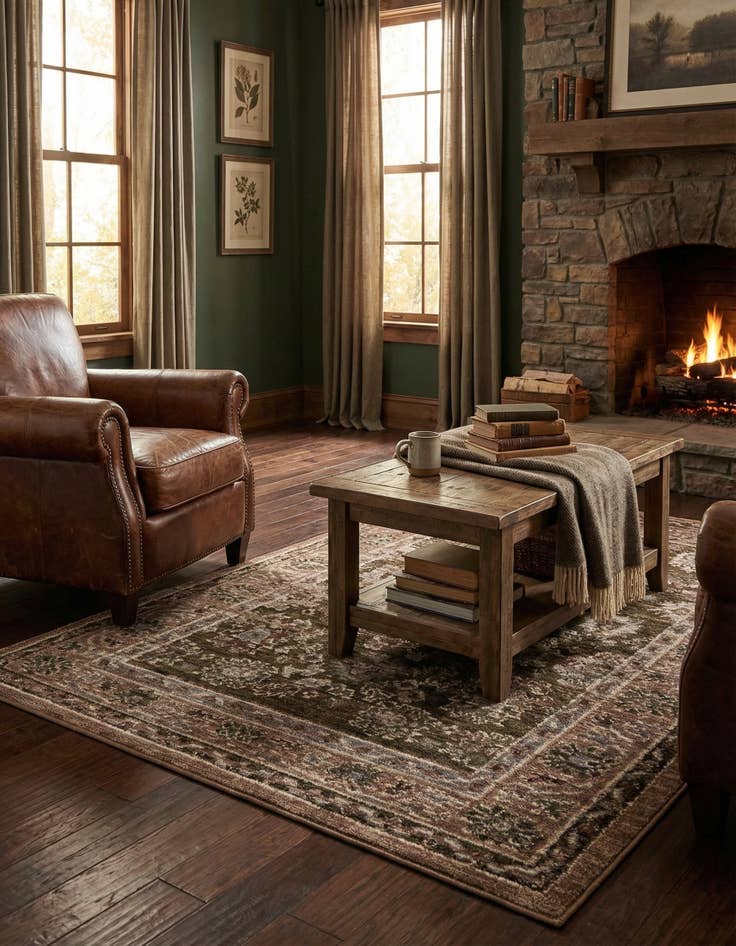 Detail image of 4' x 6' 3 Grand Tradition Rug