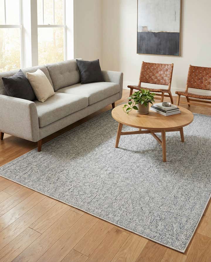 5' 2 x 7' 9 Easy-Clean Modern Indoor / Outdoor Rug