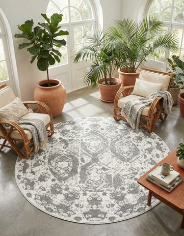8' x 8' Veneto Round Rug