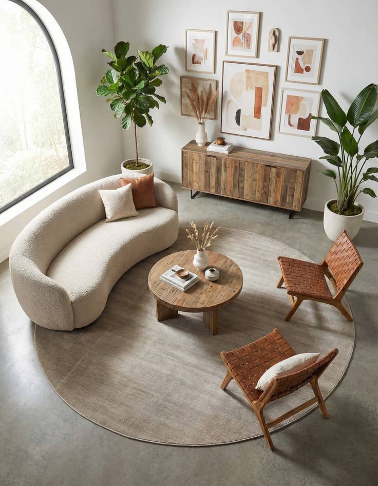 Detail image of 8' x 8' Tribeca Round Rug