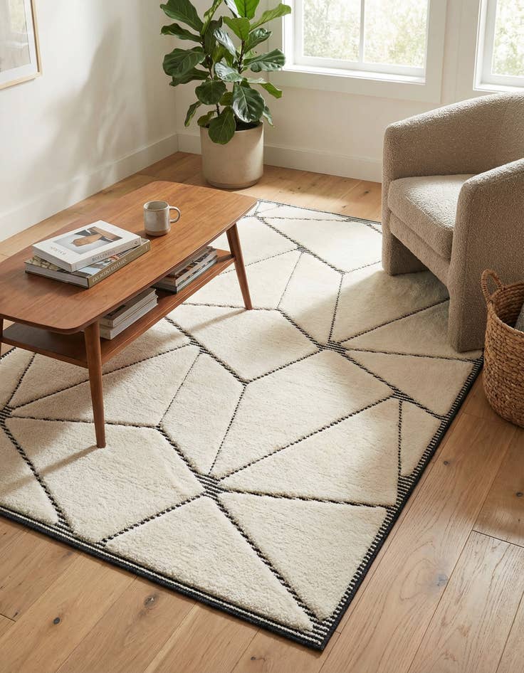 Detail image of 5' x 7' Prismatic Rug