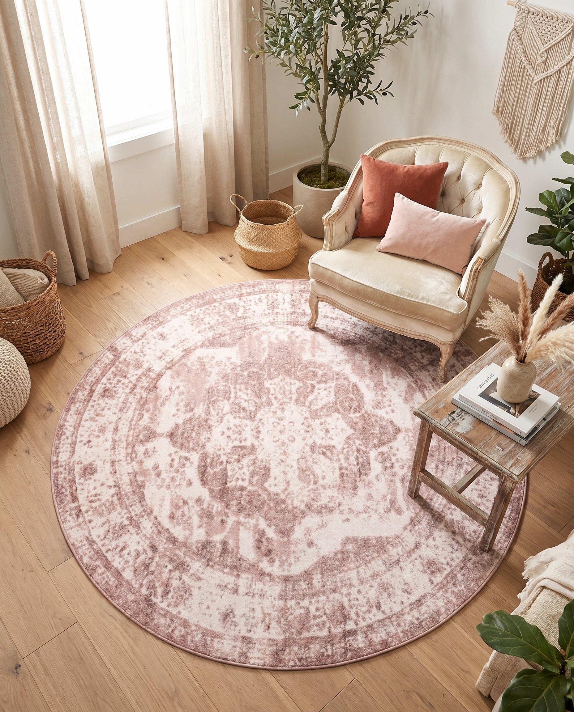 8' x 8' Monaco Round Rug