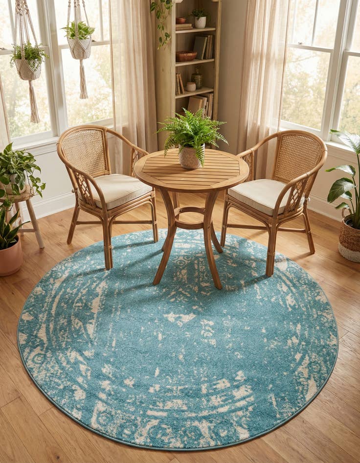 Detail image of 6' x 6' Lennon Round Rug