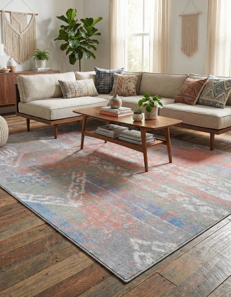 Detail image of 9' x 12' Kamala Washable Rug