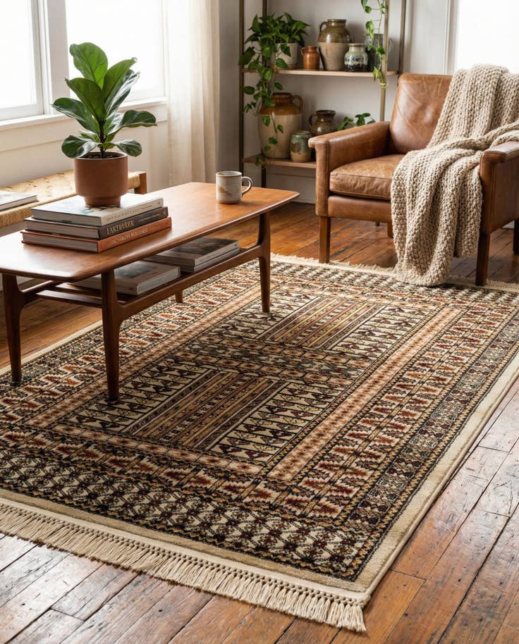 Detail image of 4' x 6' Bokhara Rug