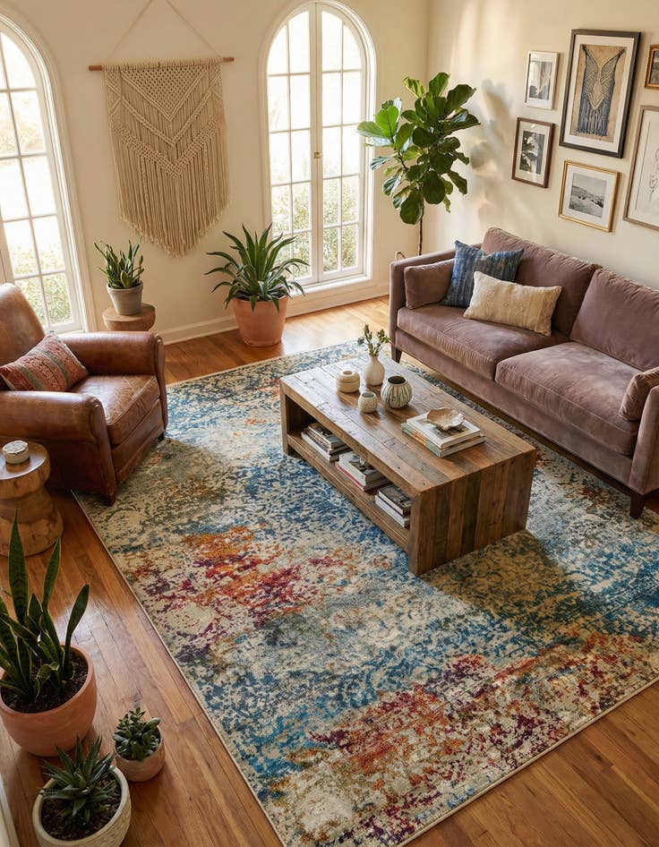 Detail image of 9' x 12' Santiago Rug