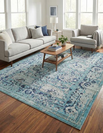 8' x 10' Washable Fleur Rug