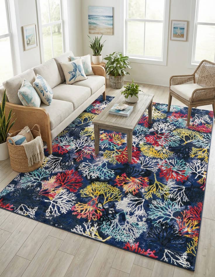 Detail image of 7' 10 x 10' Ariel Rug