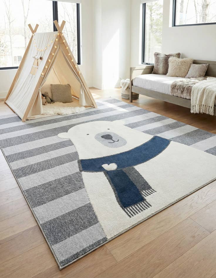 Detail image of 7' 10 x 10' Whimsy Kids Rug