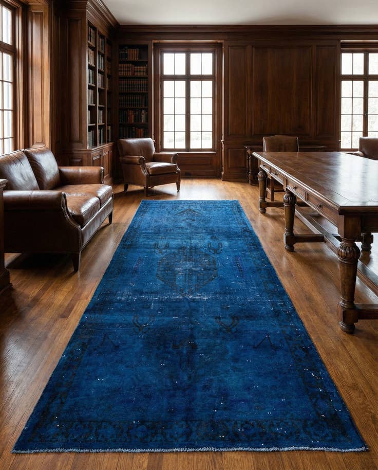 Detail image of 5' x 10' 3 Hand Knotted Ultra Vintage Persian Wool Runner Rug