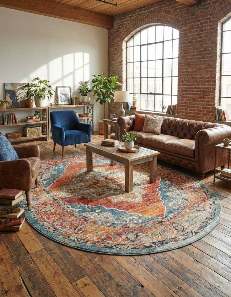 Detail image of 7' 10 x 10' Isabella Oval Rug