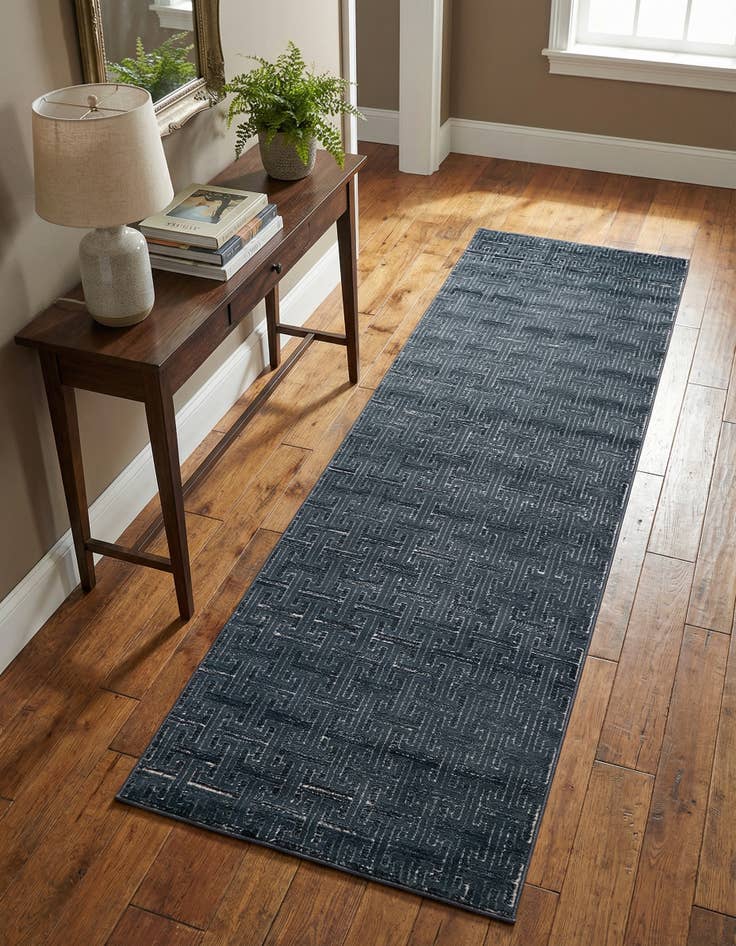 Detail image of Jill Zarin 2' 2 x 6' Uptown Park Avenue Runner Rug
