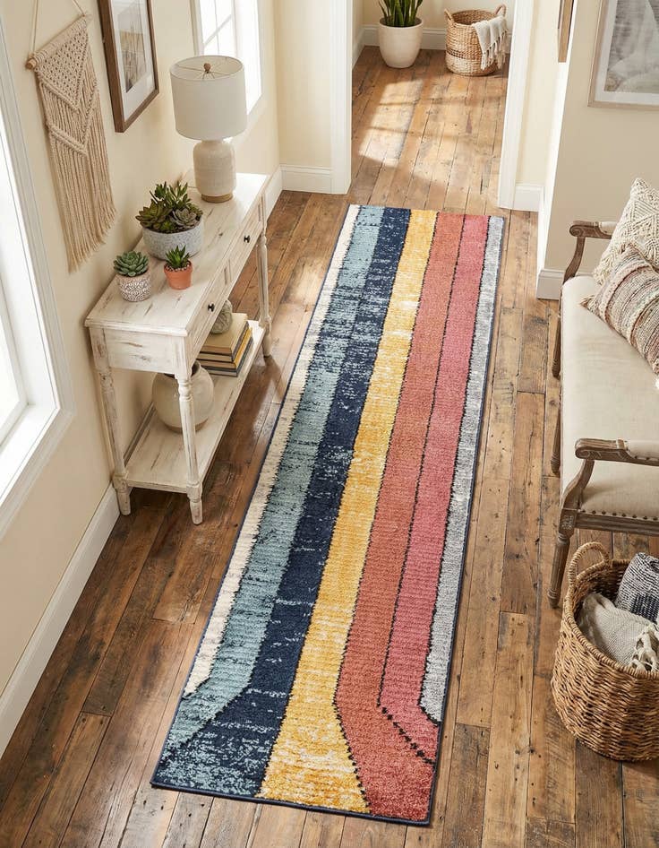 Detail image of 2' 7 x 12' Tagine Runner Rug