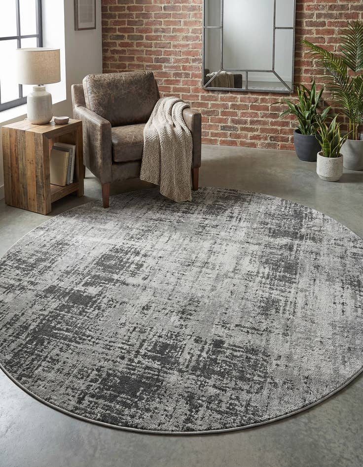 Detail image of 6' x 6' Leipzig Round Rug