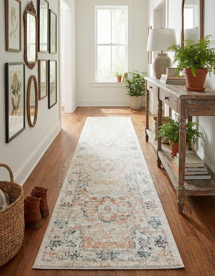 Detail image of 2' x 9' 10 Madeline Vintage Runner Rug