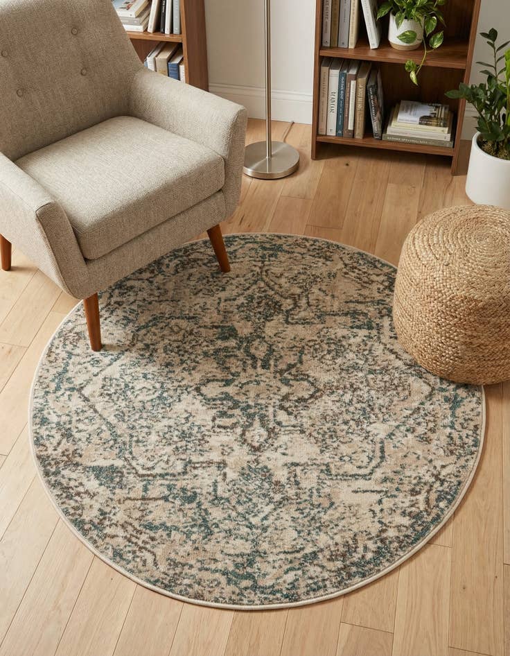Detail image of 4' x 4' Sahara Round Rug
