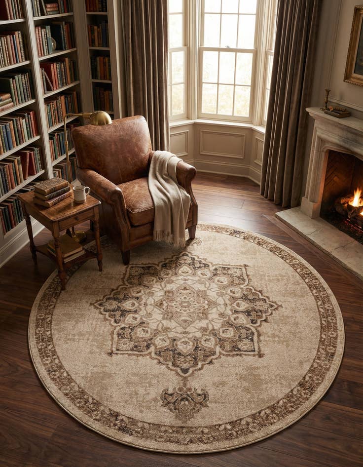 Detail image of 8' x 8' Eden Round Rug