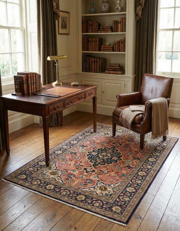 3' 7 x 5' 3 Kashan Rug