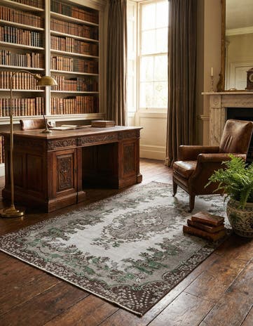 6' x 9' 6 Ultra Vintage Wool Rug