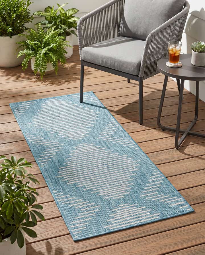 60cm x 125cm Leicht zu reinigen Modern Innen- / Aussenbereich Läufer Teppich