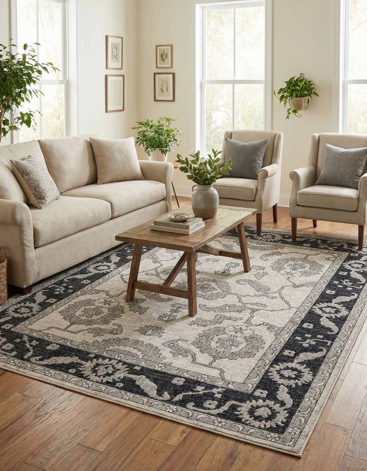 Detail image of 7' 10 x 10' Eco Traditional Rug