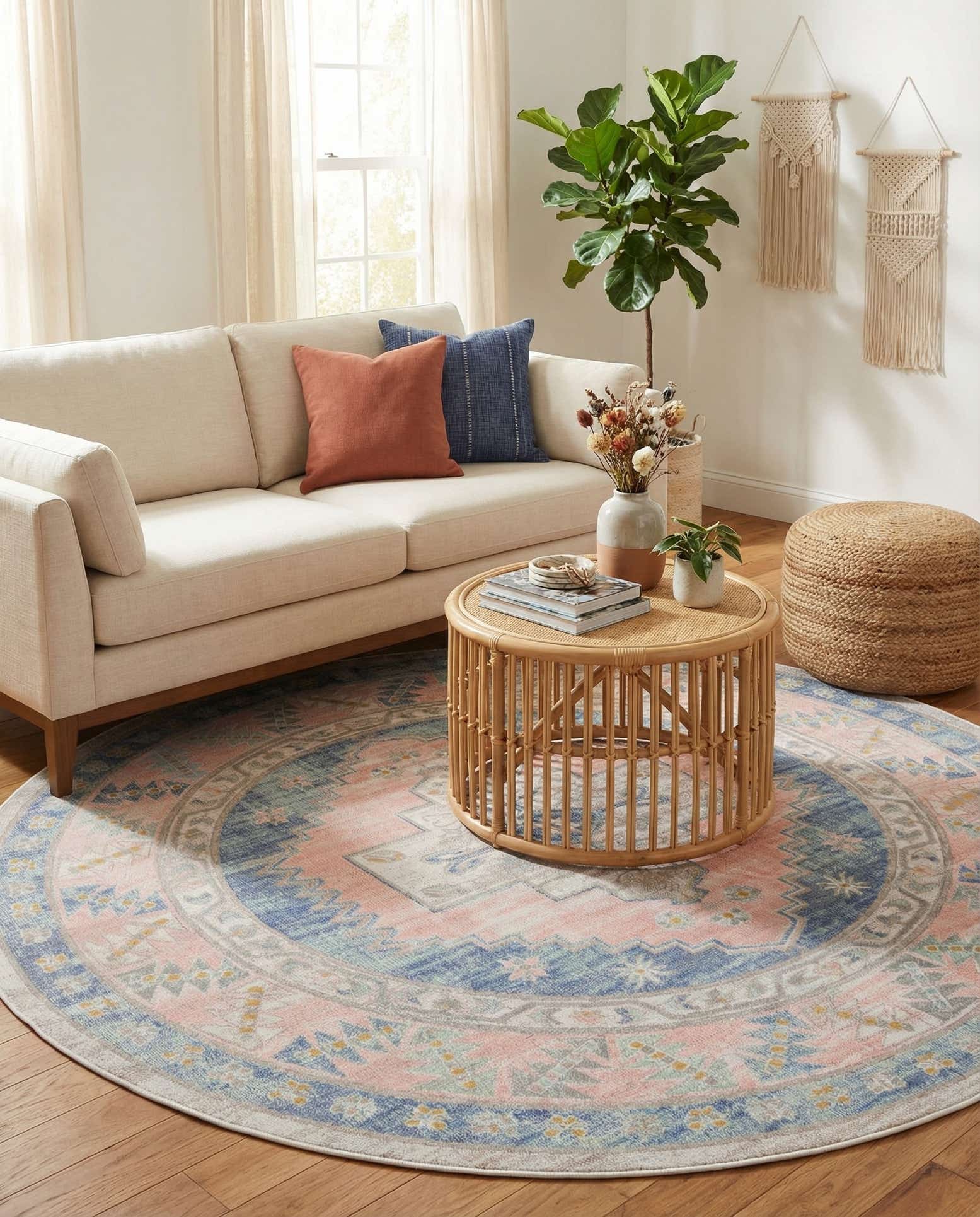 7' x 7' Whitney Round Rug