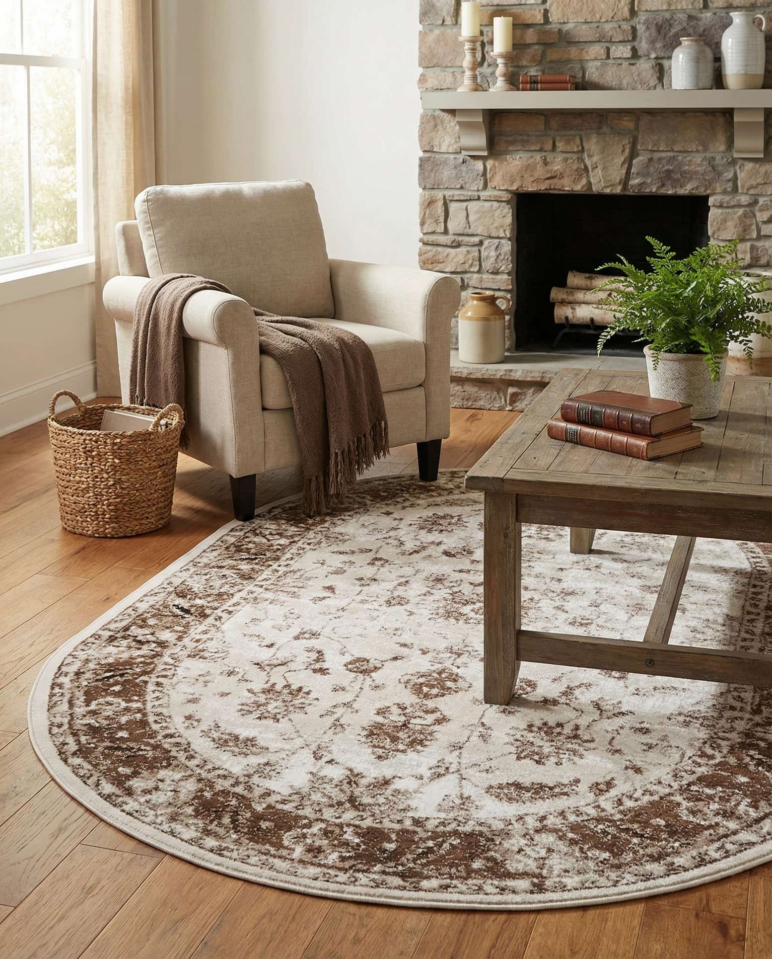 4' x 6' Himalaya Oval Rug