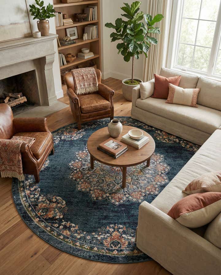 8' x 8' Isabella Round Rug