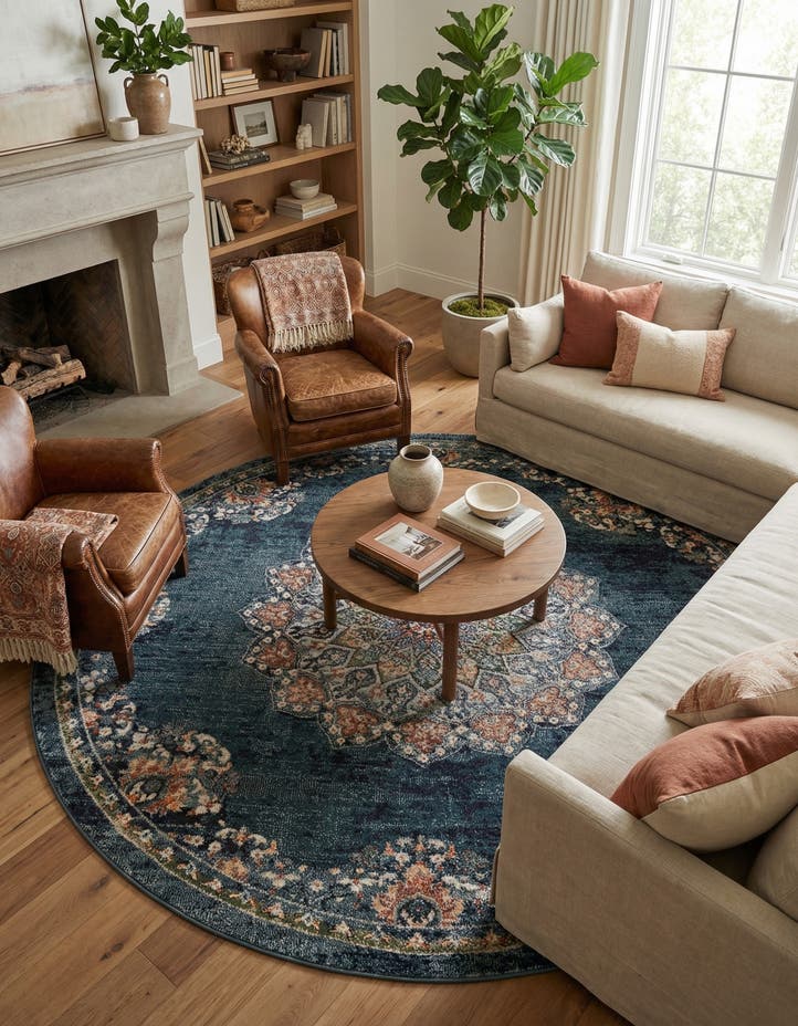 8' x 8' Isabella Round Rug