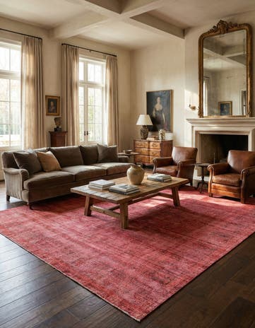 9' 8 x 12' 9 Hand Knotted Ultra Vintage Persian Wool Rug