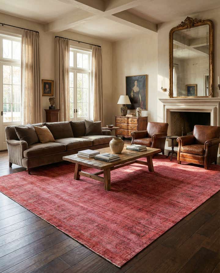 9' 8 x 12' 9 Hand Knotted Ultra Vintage Persian Wool Rug