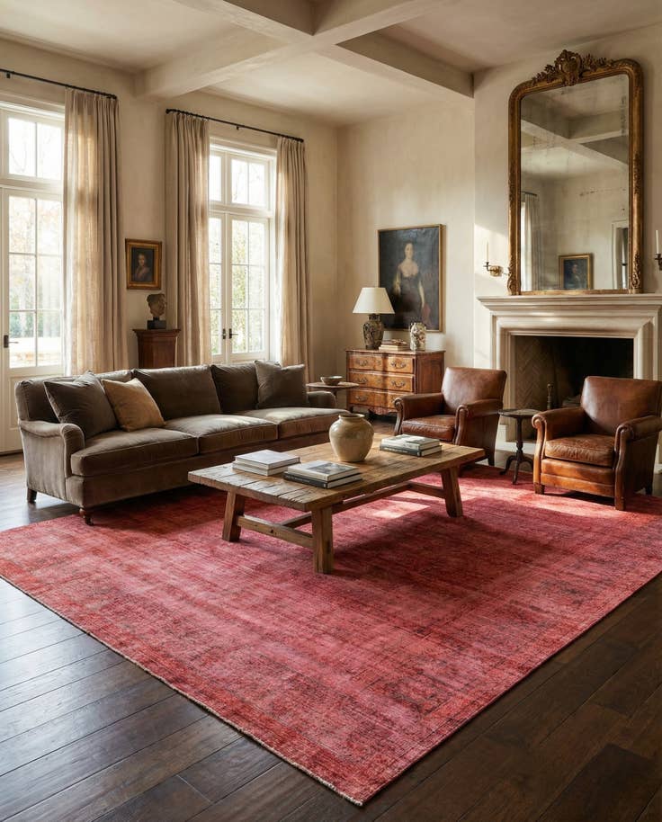 Detail image of 9' 8 x 12' 9 Hand Knotted Ultra Vintage Persian Wool Rug