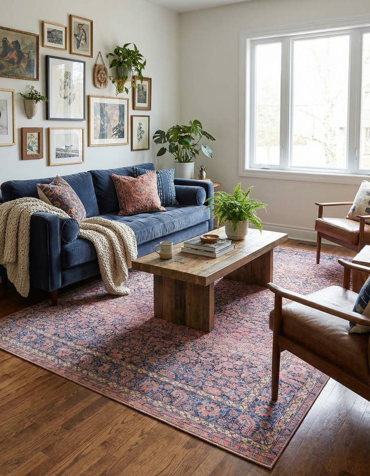 Detail image of  8' 4 x 12' Timeless Rug