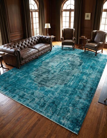 9' 7 x 12' 8 Vintage Royal Wool Rug