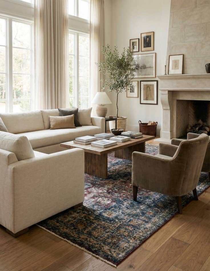 Detail image of  8' x 11' 1  Hand Knotted Ultra Vintage Persian Wool Rug