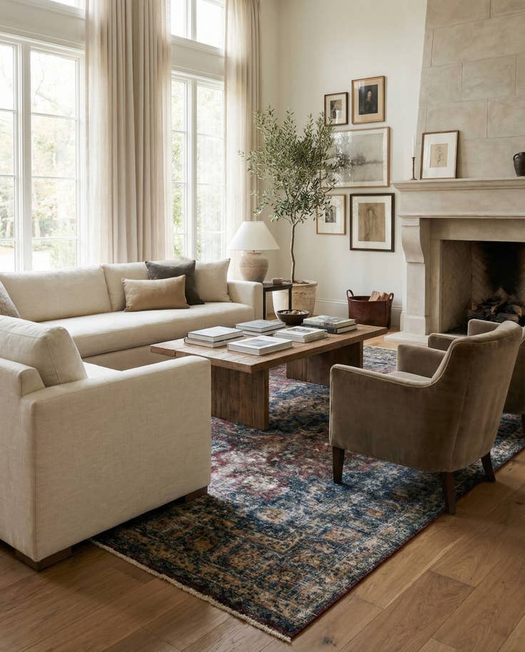 Detail image of 8' x 11' 1 Hand Knotted Ultra Vintage Persian Wool Rug