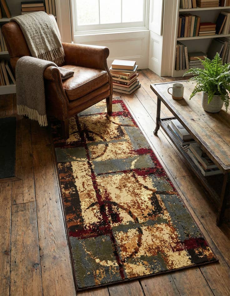 Detail image of 2' x 5' Coffee Shop Runner Rug