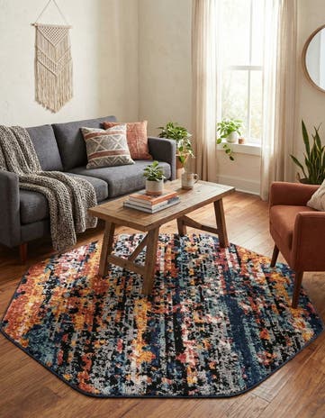 Tagine Octagon Rug