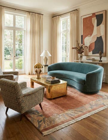 6' 9 x 8' 1 Hand Knotted Tibet Wool Rug