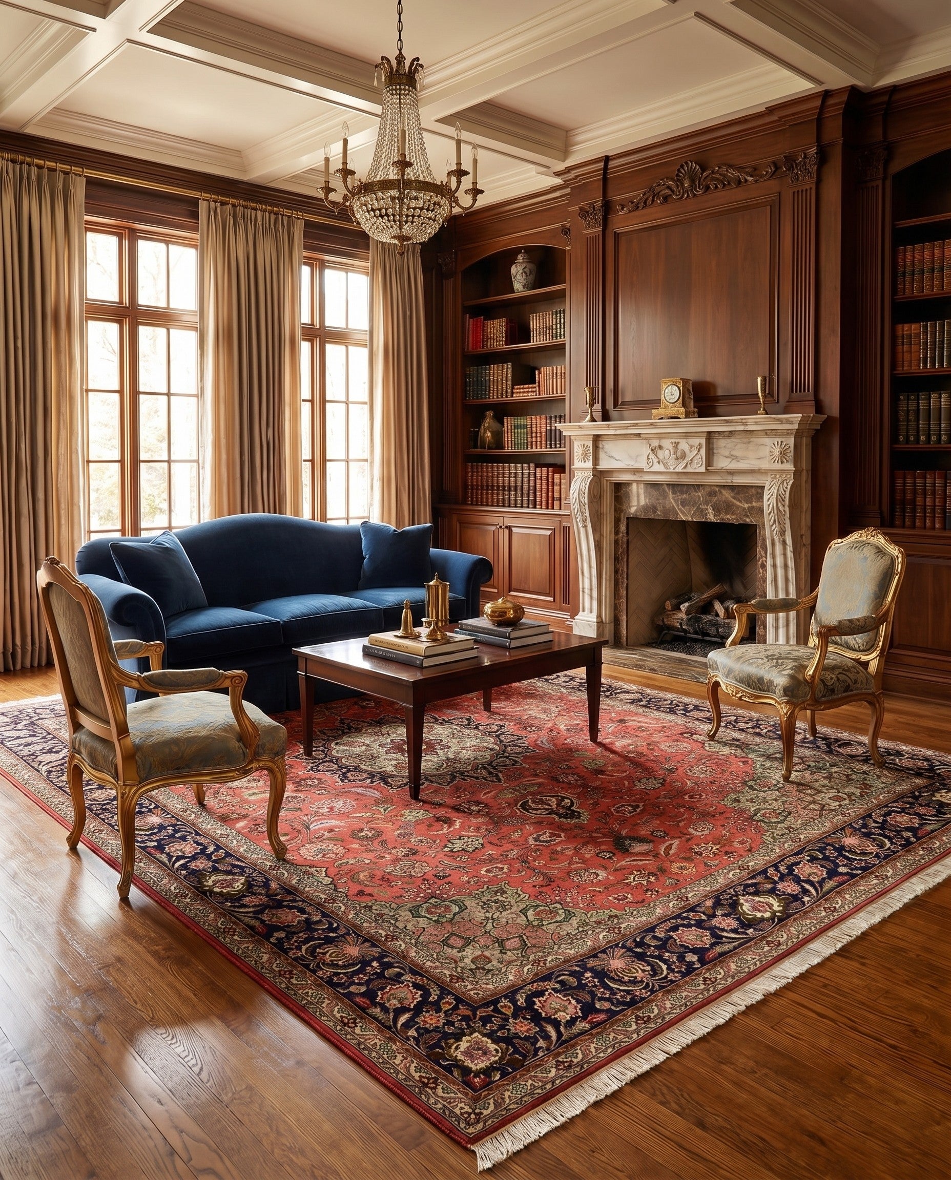 6' 7 x 10' 2 Tabriz Rug