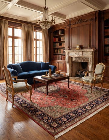 6' 7 x 10' 2 Tabriz Rug