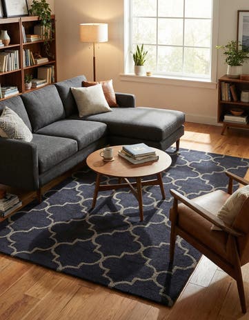 5' x 8' Luna Wool Rug