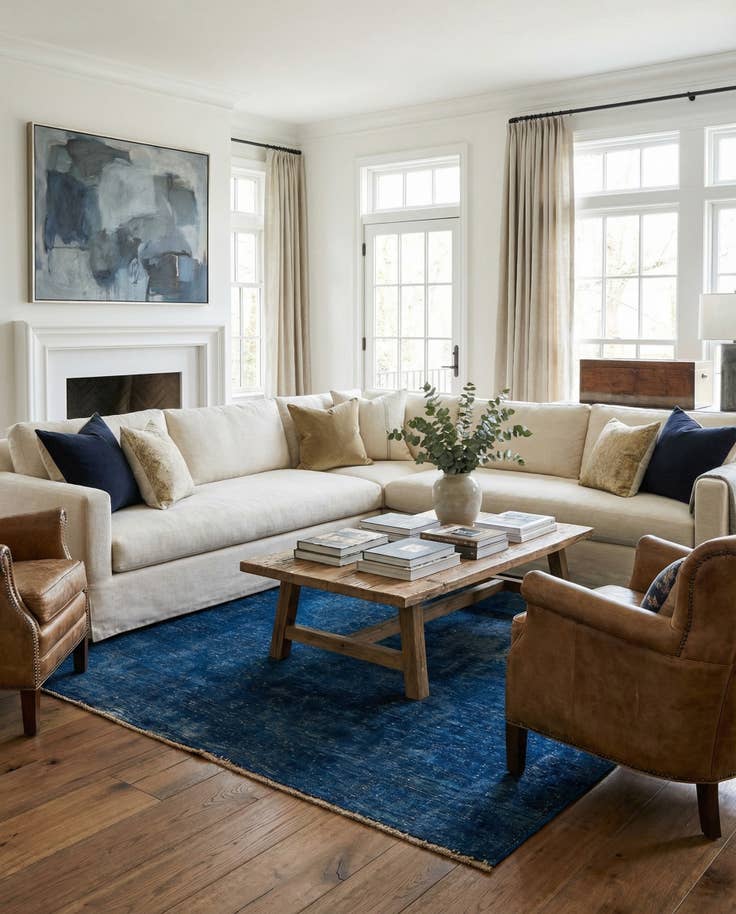 Detail image of 6' 3 x 9' 2 Hand Knotted Ultra Vintage Persian Wool Rug
