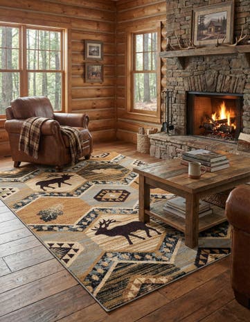 5' 3 x 8' Pioneer Rug