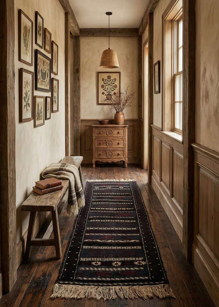 2' x 5' 8 Hand Knotted Balouch Oriental Wool Runner Rug