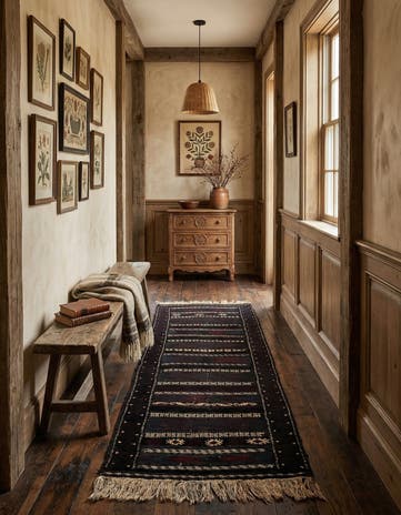 2' x 5' 8 Hand Knotted Balouch Oriental Wool Runner Rug