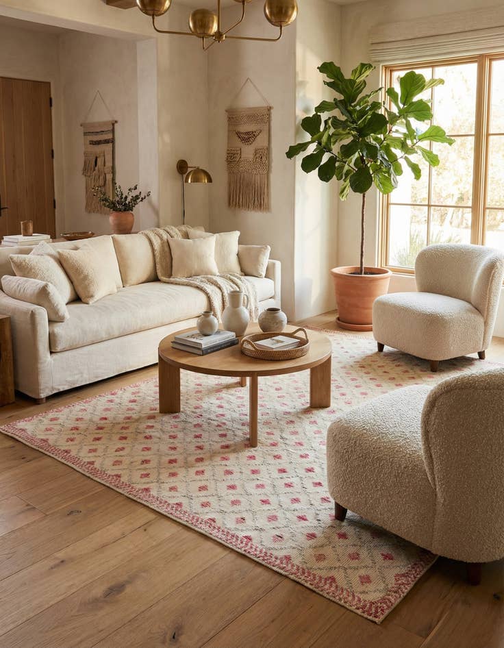 Detail image of  7' 11 x 10' 1  Hand Knotted Darya Wool Rug